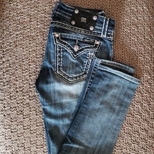 Miss Me skinny jeans, size 27